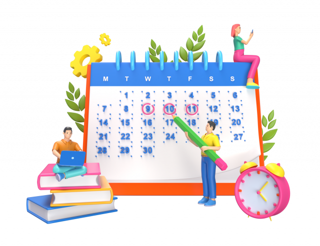 Time scheduling - 640x493