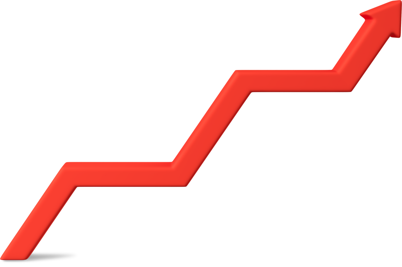 business-3d-red-zigzag-up-arrow-1